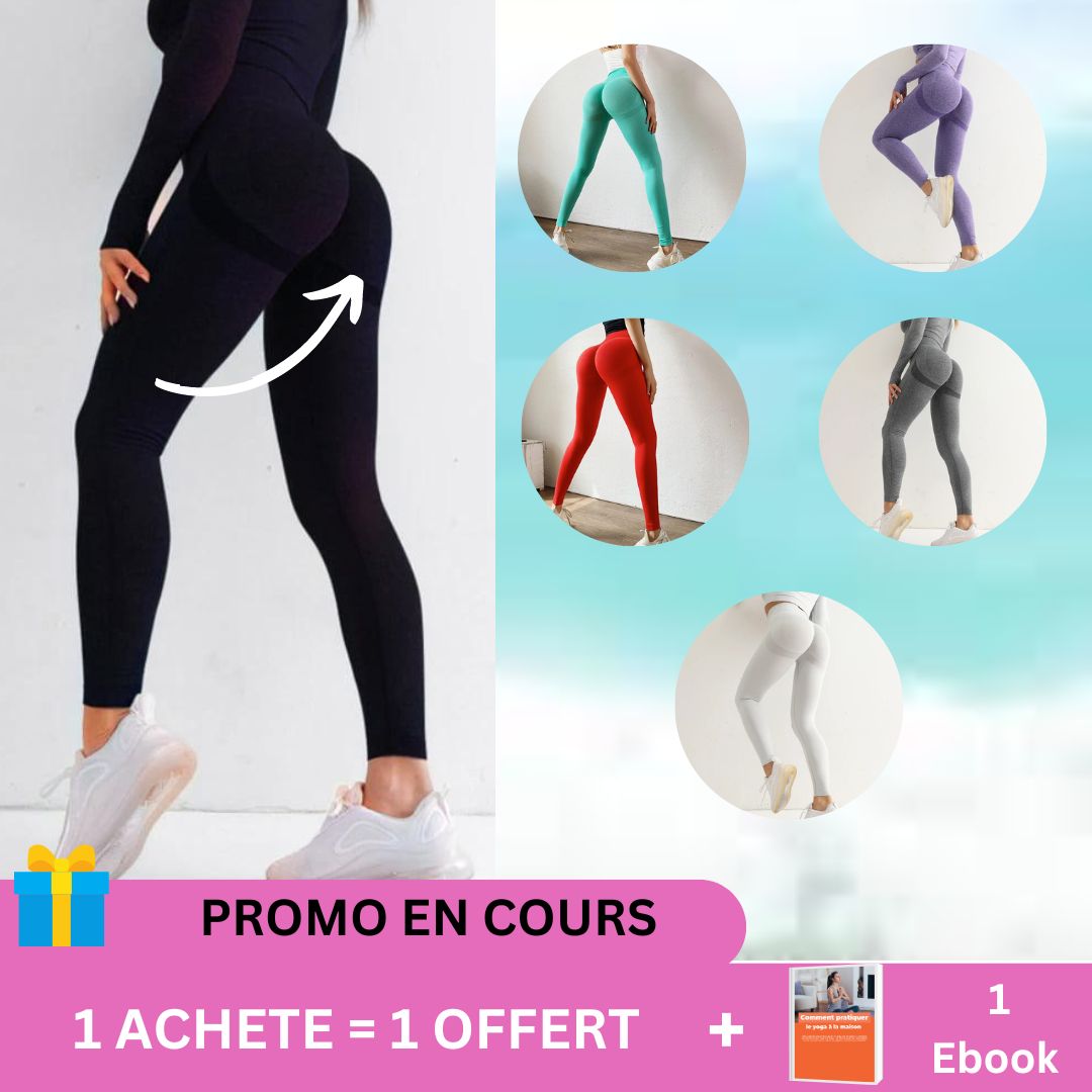 Legging sport FIT PUSH UP LEGGING FITNESS TMS